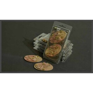 Badlands Bases, Oval 90mm Battle Ready (2)