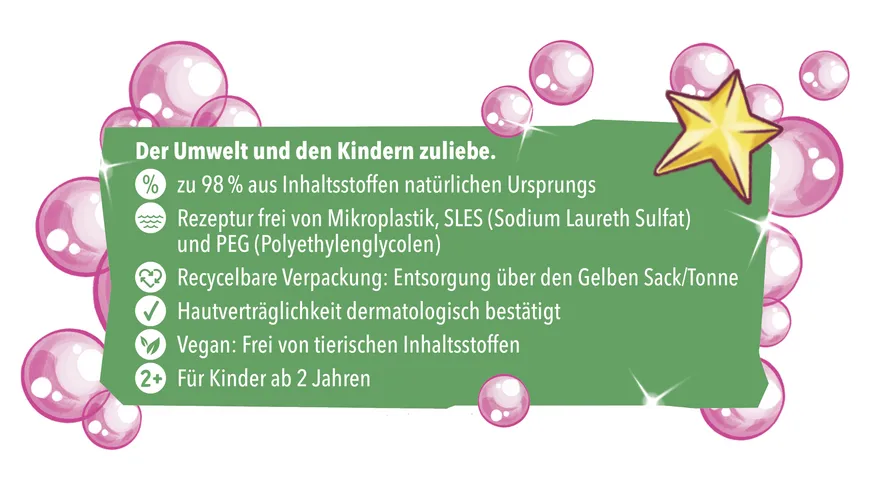 tetesept Kinder Badespaß Schaumbad Mein Einhorn 40ml 40 ml