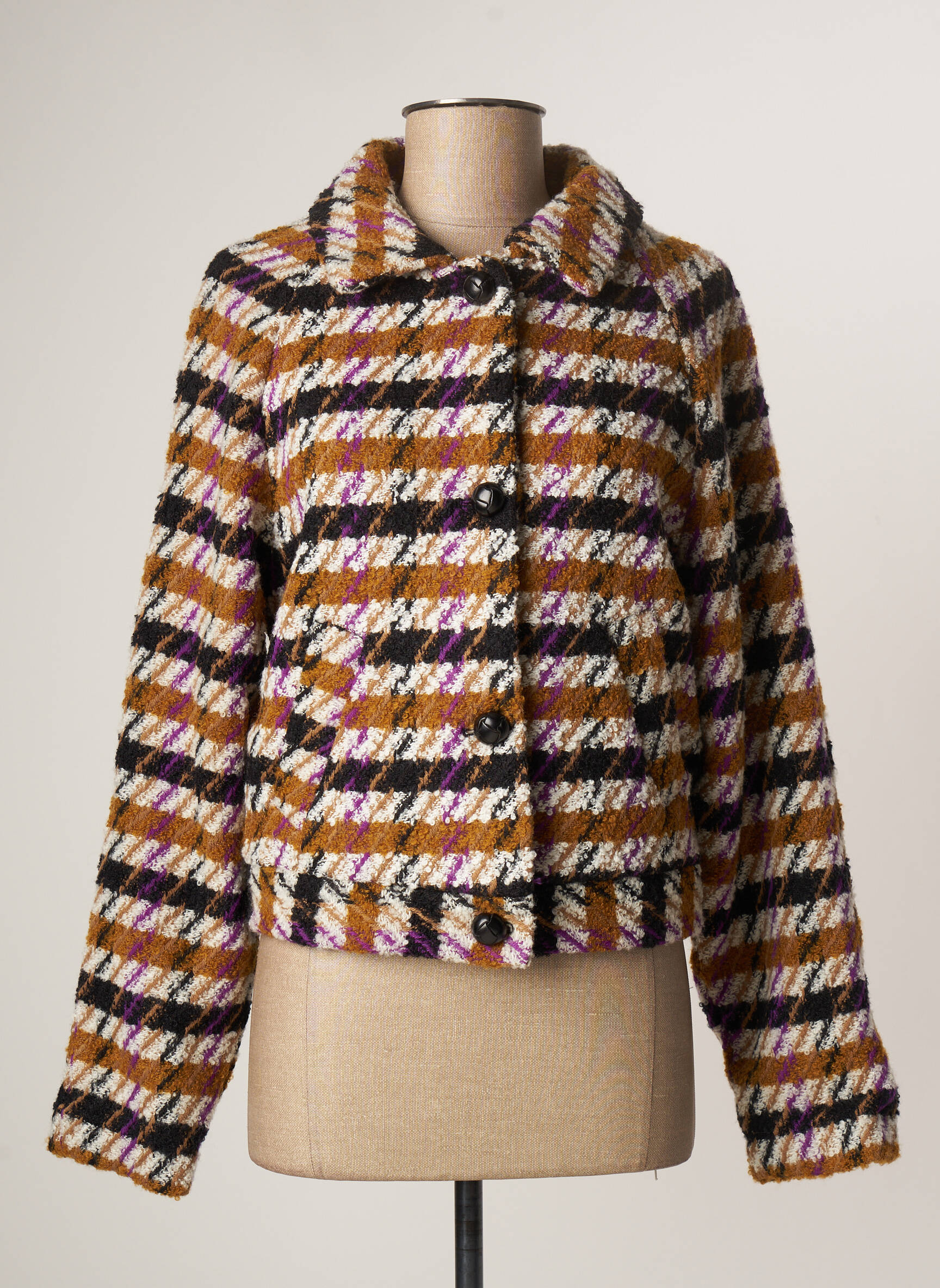 Scotch Soda Manteaux Courts Femme couleur marron