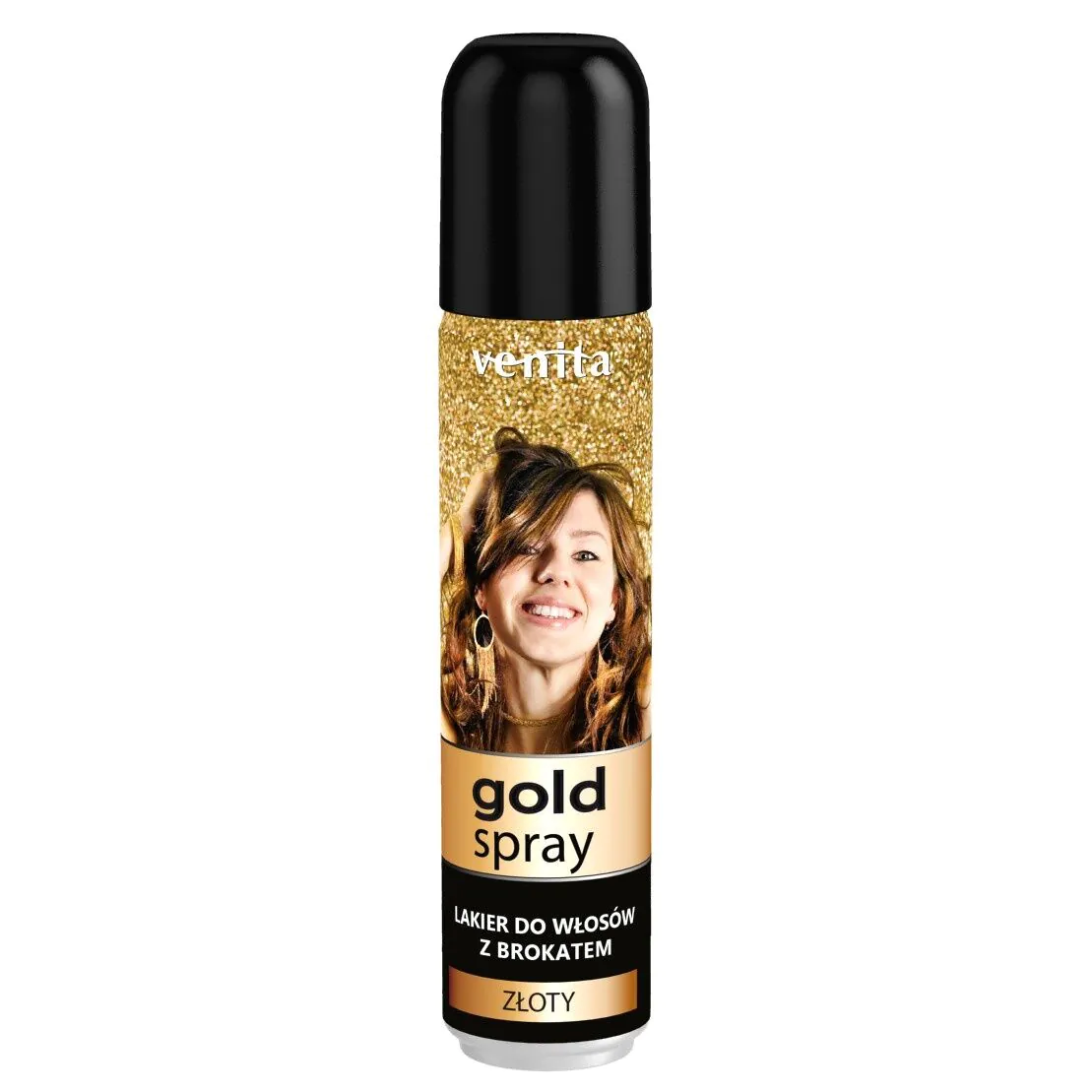 Venita Gold - Lak za kosu sa šljokicama 75 ml