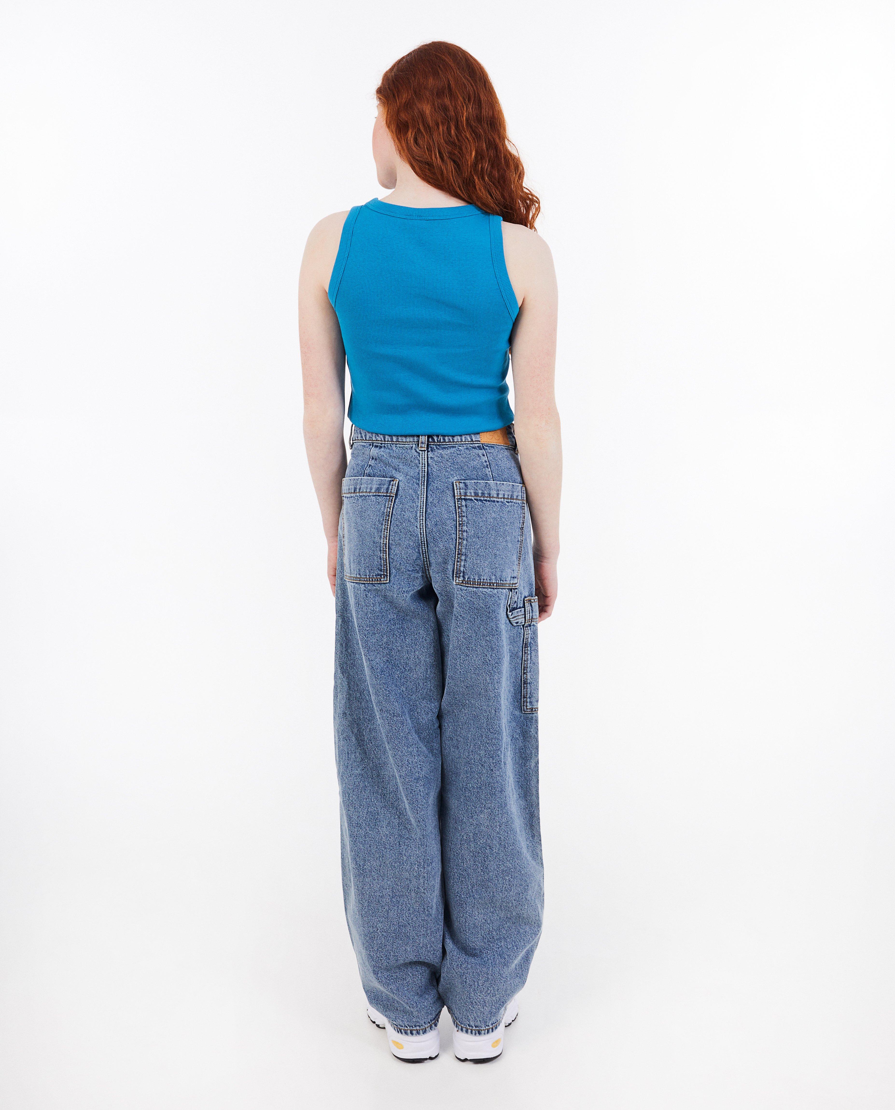 Top albastru Groggy Blue