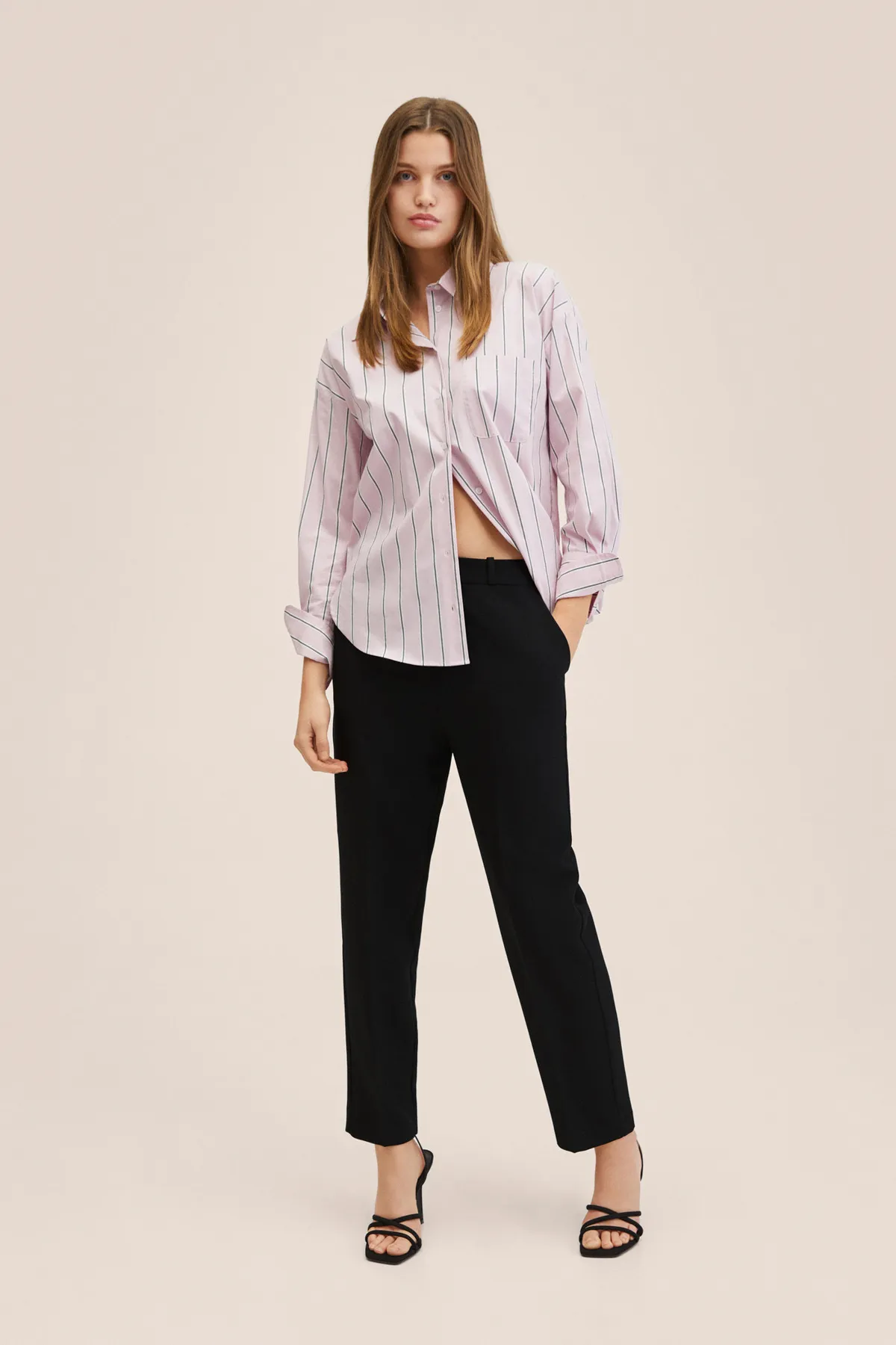 MANGO  27034760 Frau / Mädchen Schwarz
