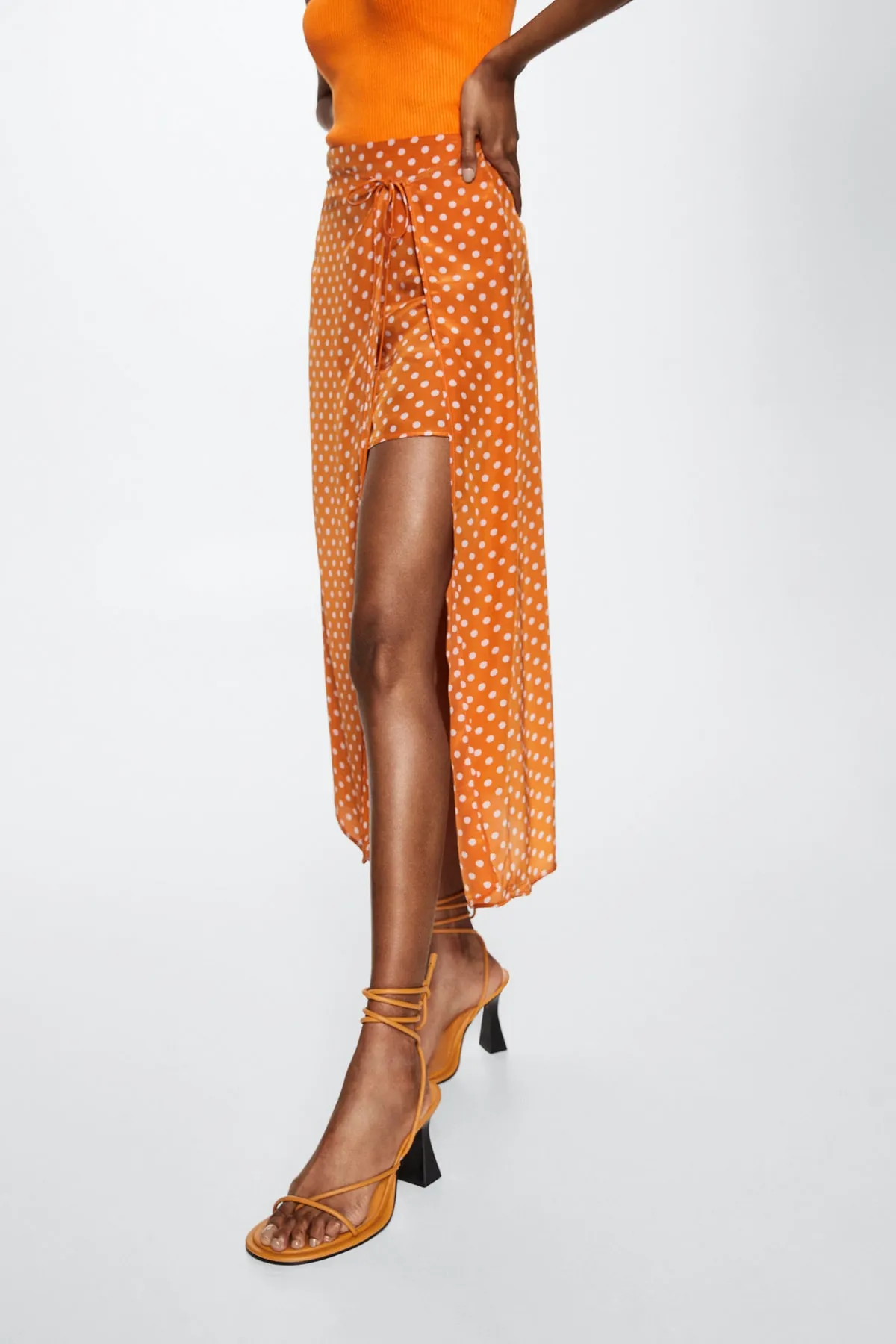 MANGO  Brauner Damenrock 37010424
