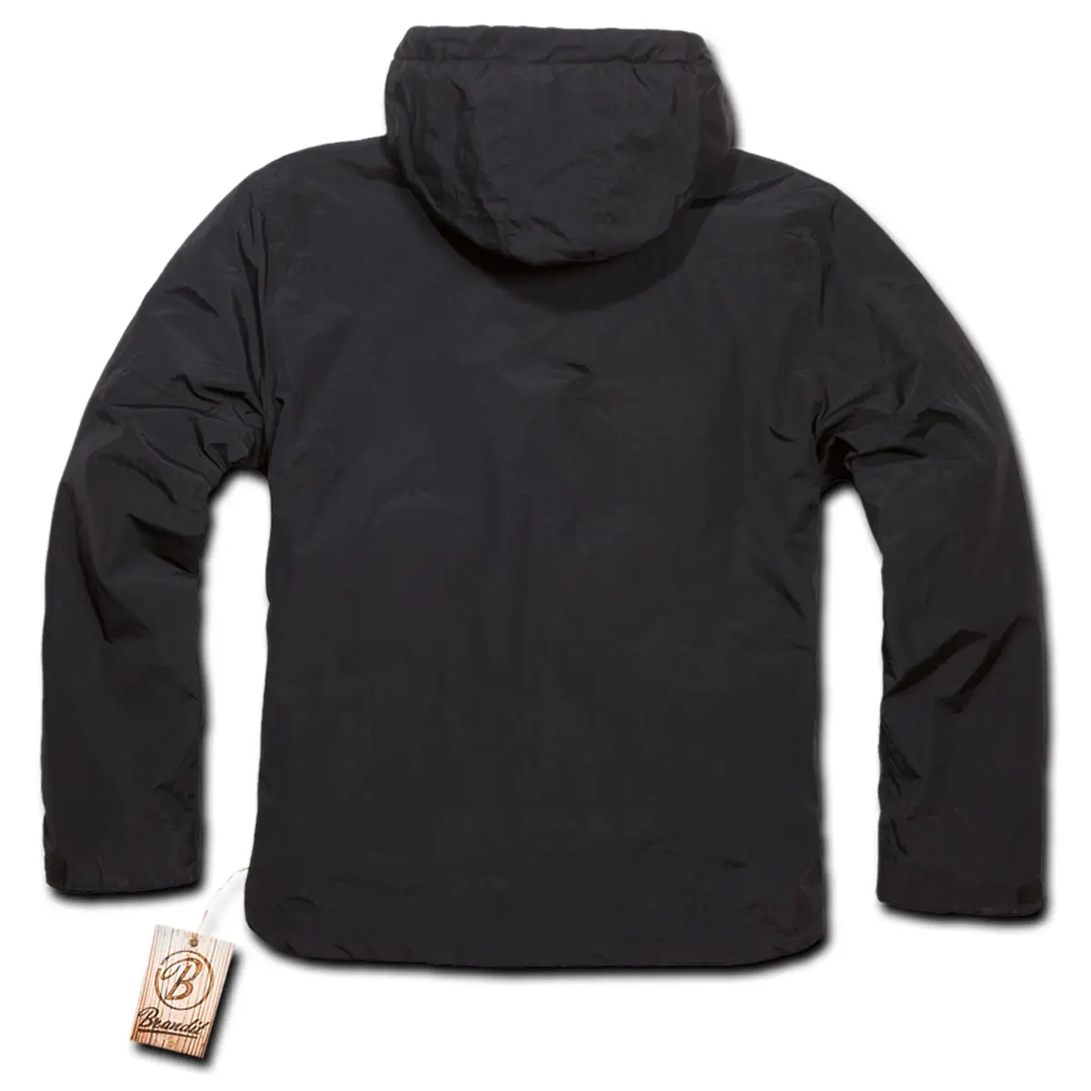 Hooded Windbreaker schwarz