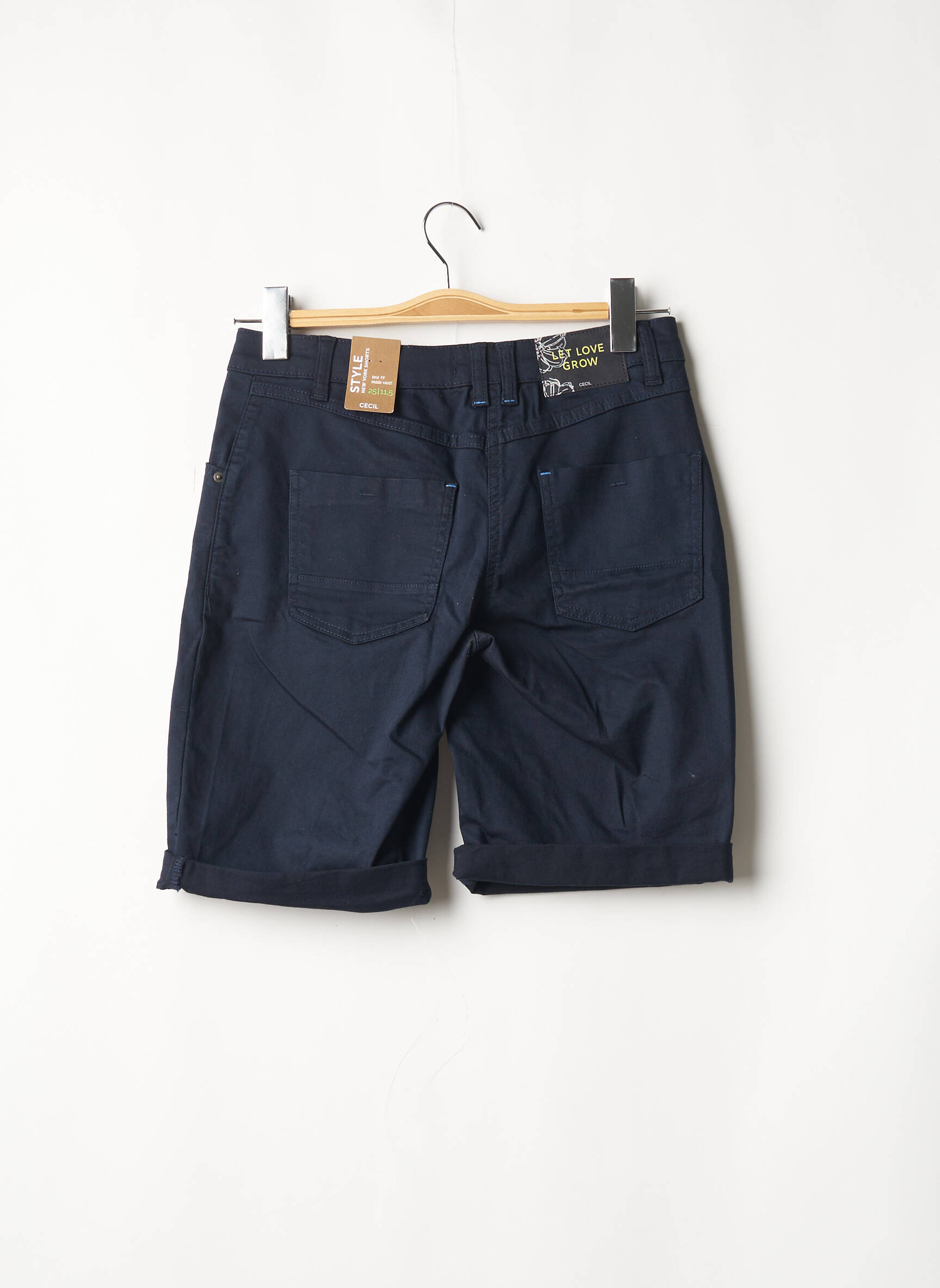 Cecil Bermudas Femme couleur bleu