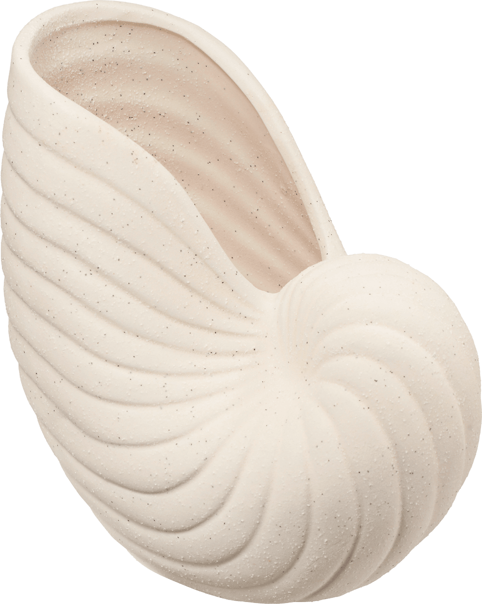 Vase aus Keramik \Schnecke\