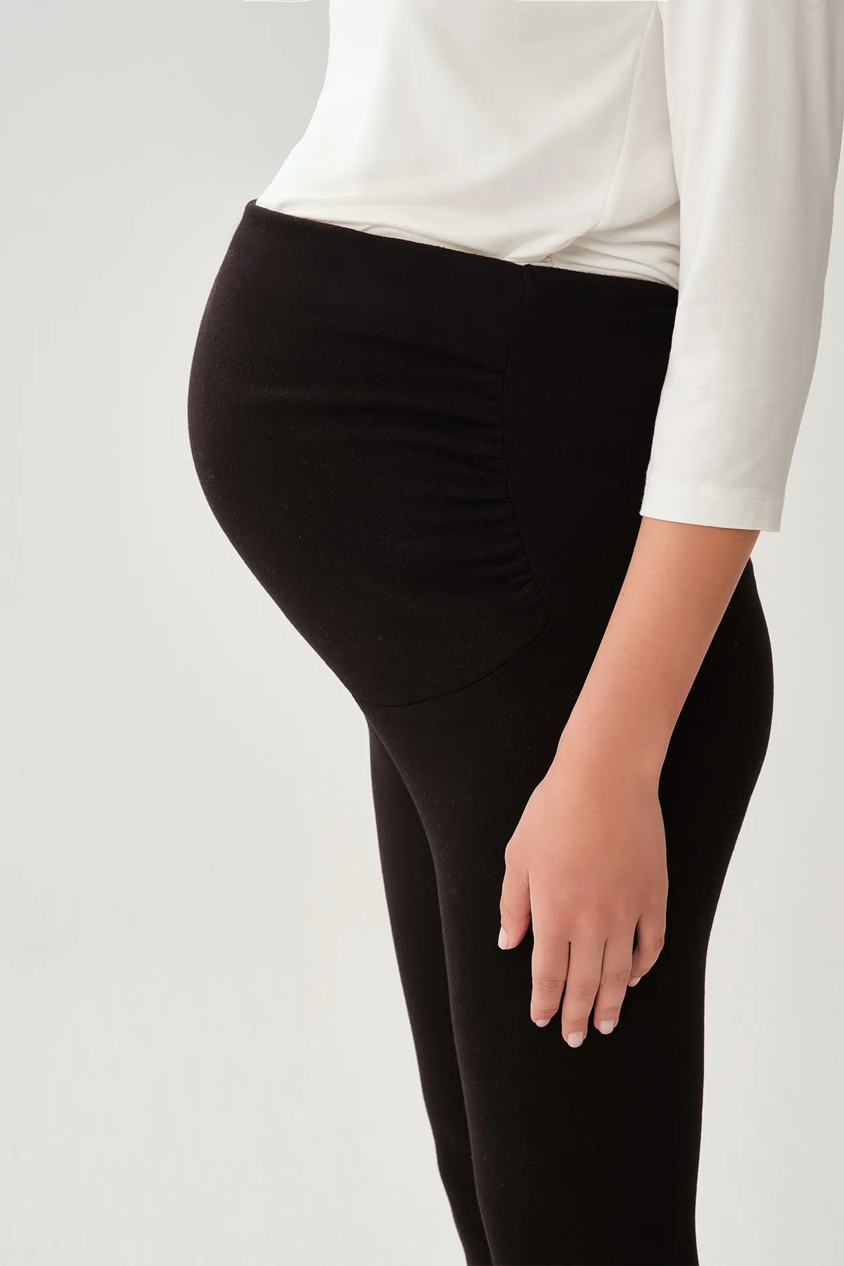 Dagi  Schwarze Umstandsstrumpfhose
