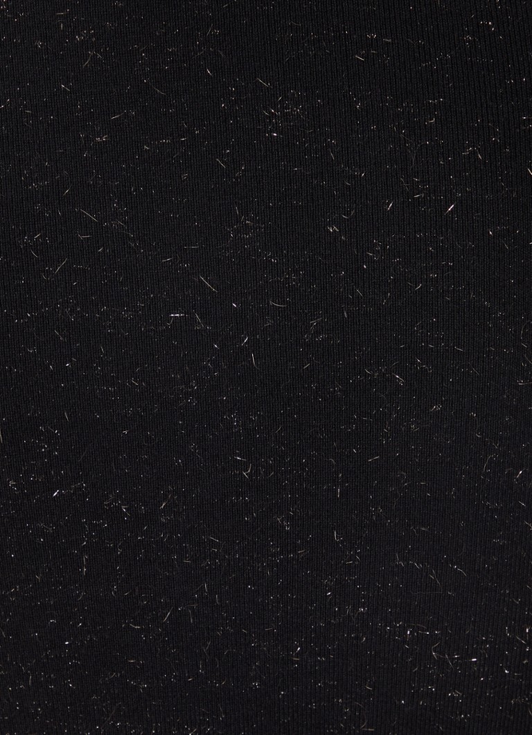 Whistles Annie Feinstrick-Midikleid mit Glitzer