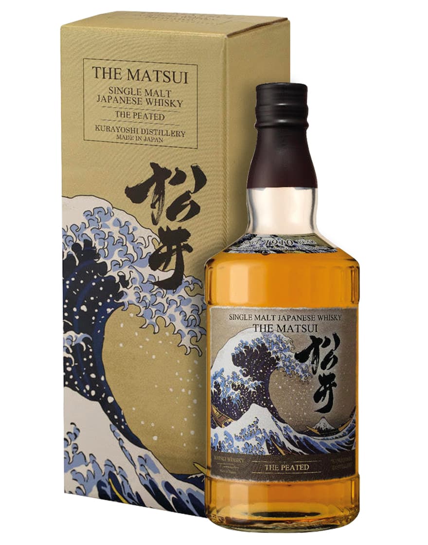 Single Malt Japanese Whisky The The Peated Matsui 0,7 ℓ, En Étui
