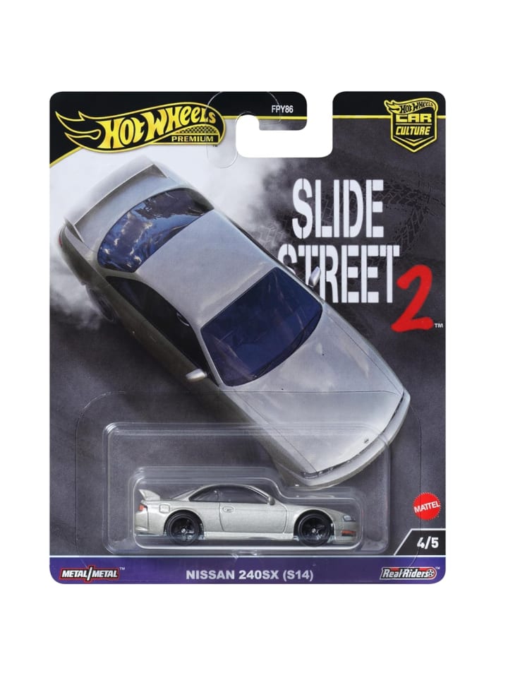 Hot Wheels Nissan 240 SX S14 HKC83 | Hot Wheels Car Culture Slide Street Fahrzeug günstig kaufen onesize