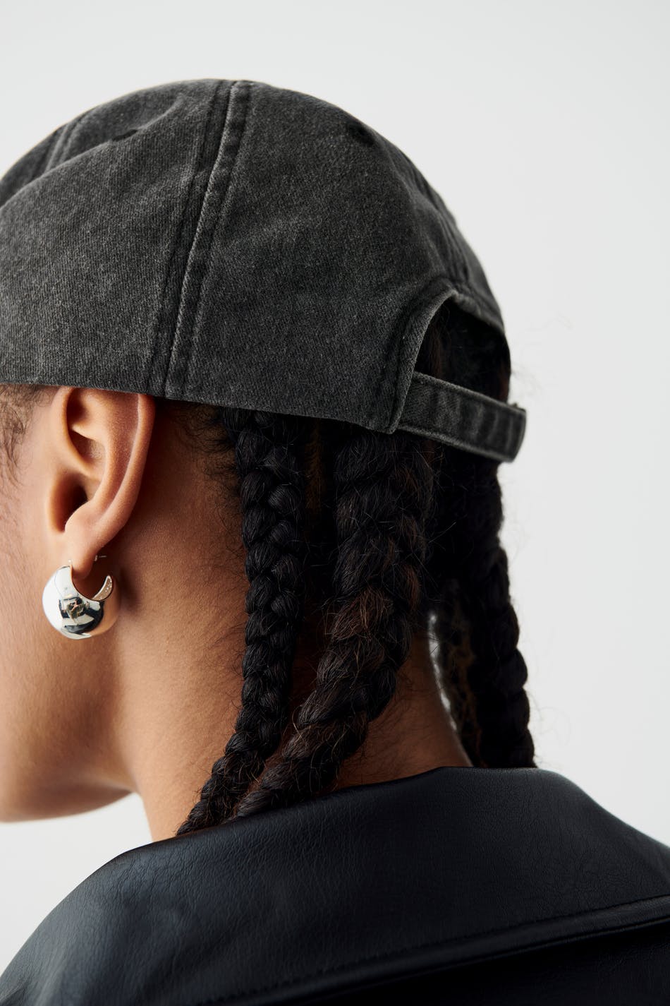Washed cotton cap