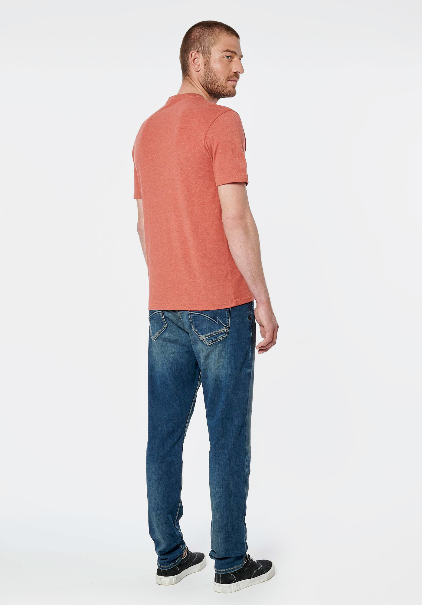 PACCO  T-shirt orange homme