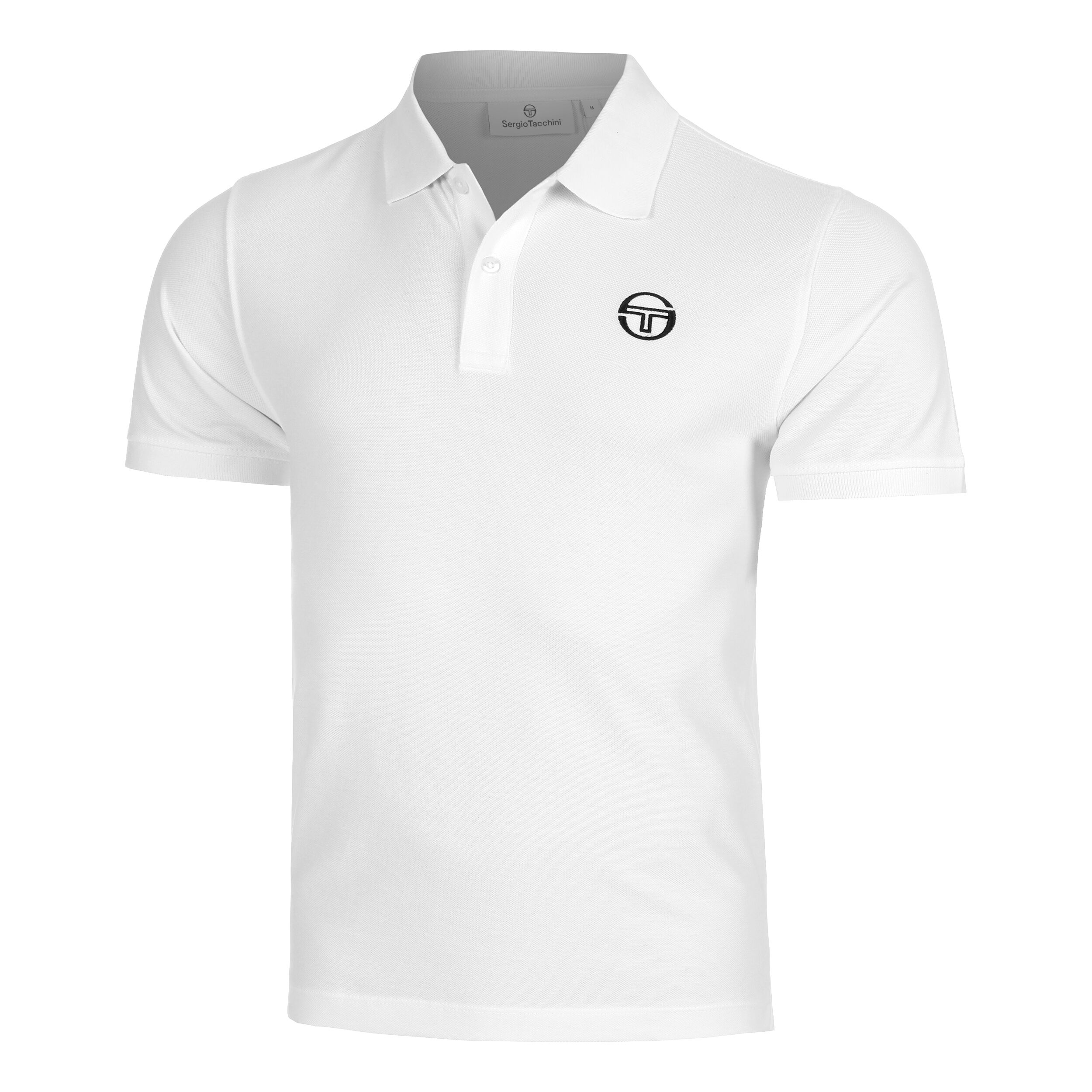 Classica St Polo Herren - Weiß, Schwarz