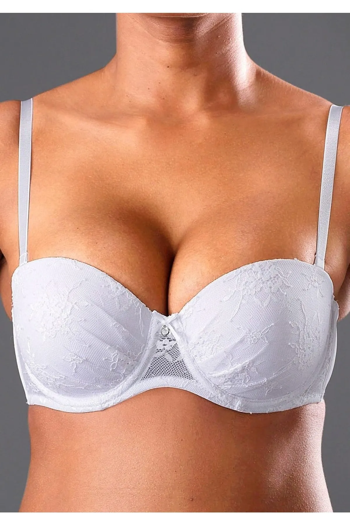 LASCANA  Multiway-Push-up-BH „Chelina“ mit abnehmbaren, normalen und transparenten Trägern