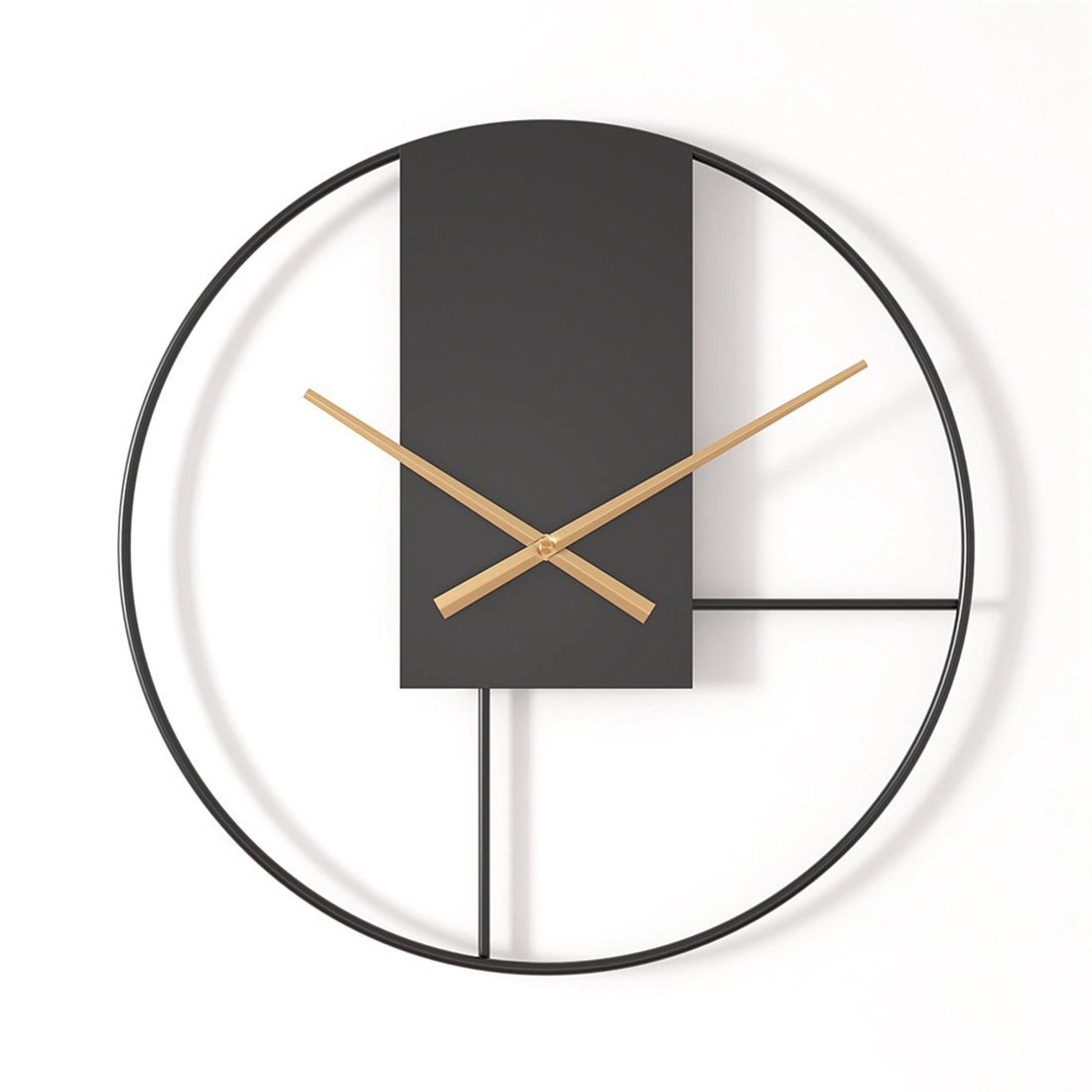 OUIN Wanduhr 50cm Moderne kreative Wanduhr, einfach und leise, Wanddekoration