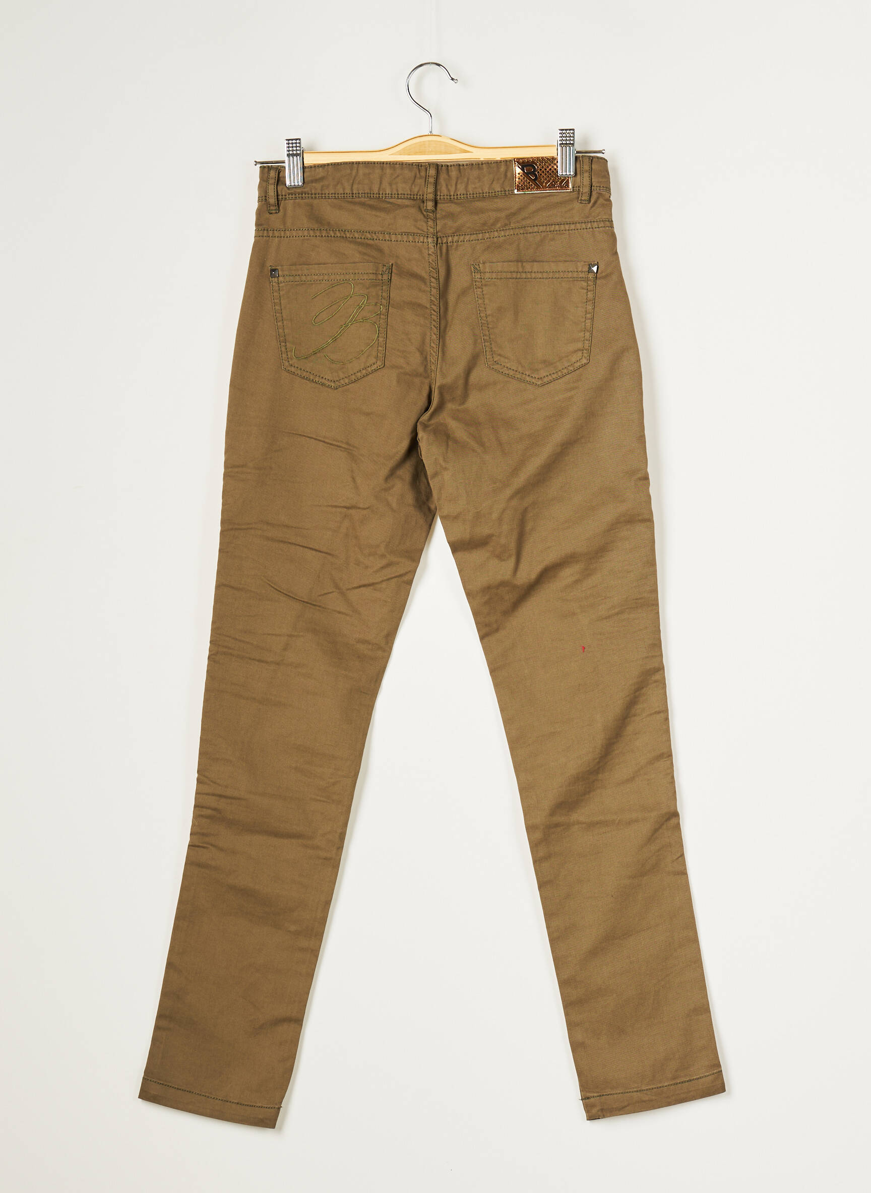 Beckaro Pantalons Slim Fille couleur vert