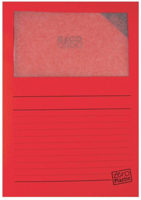 Elco Schnellhefter DIN A4 Rot Papier 100 Stück