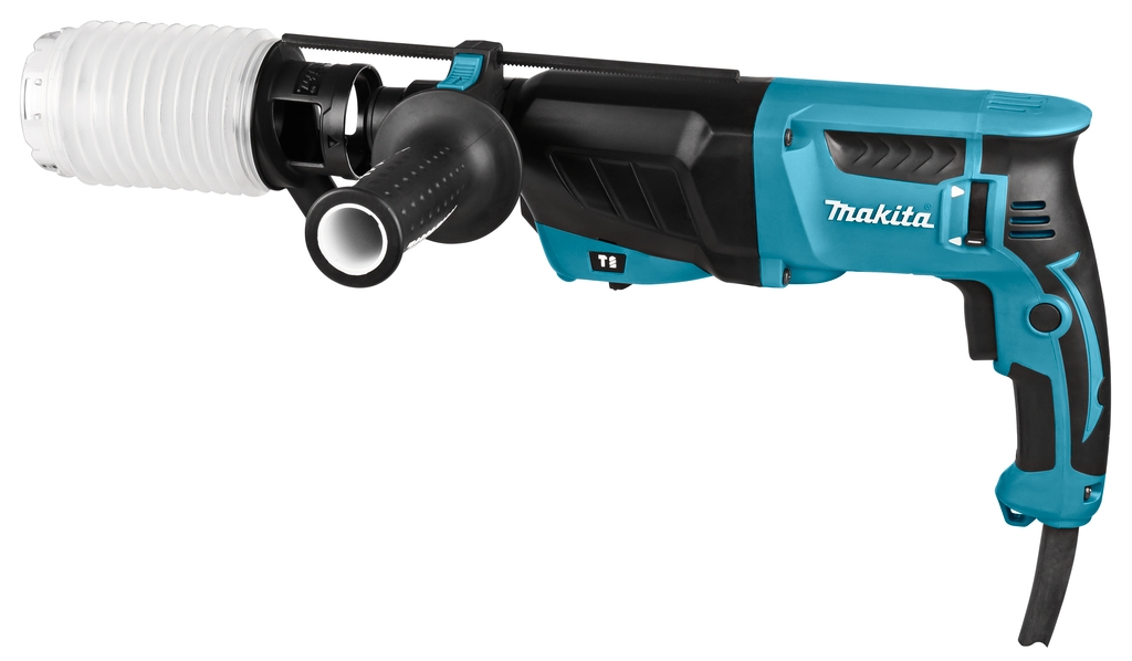 Ciocan combinat Makita HR2630J 800w 2.4J cu set de extracție a prafului