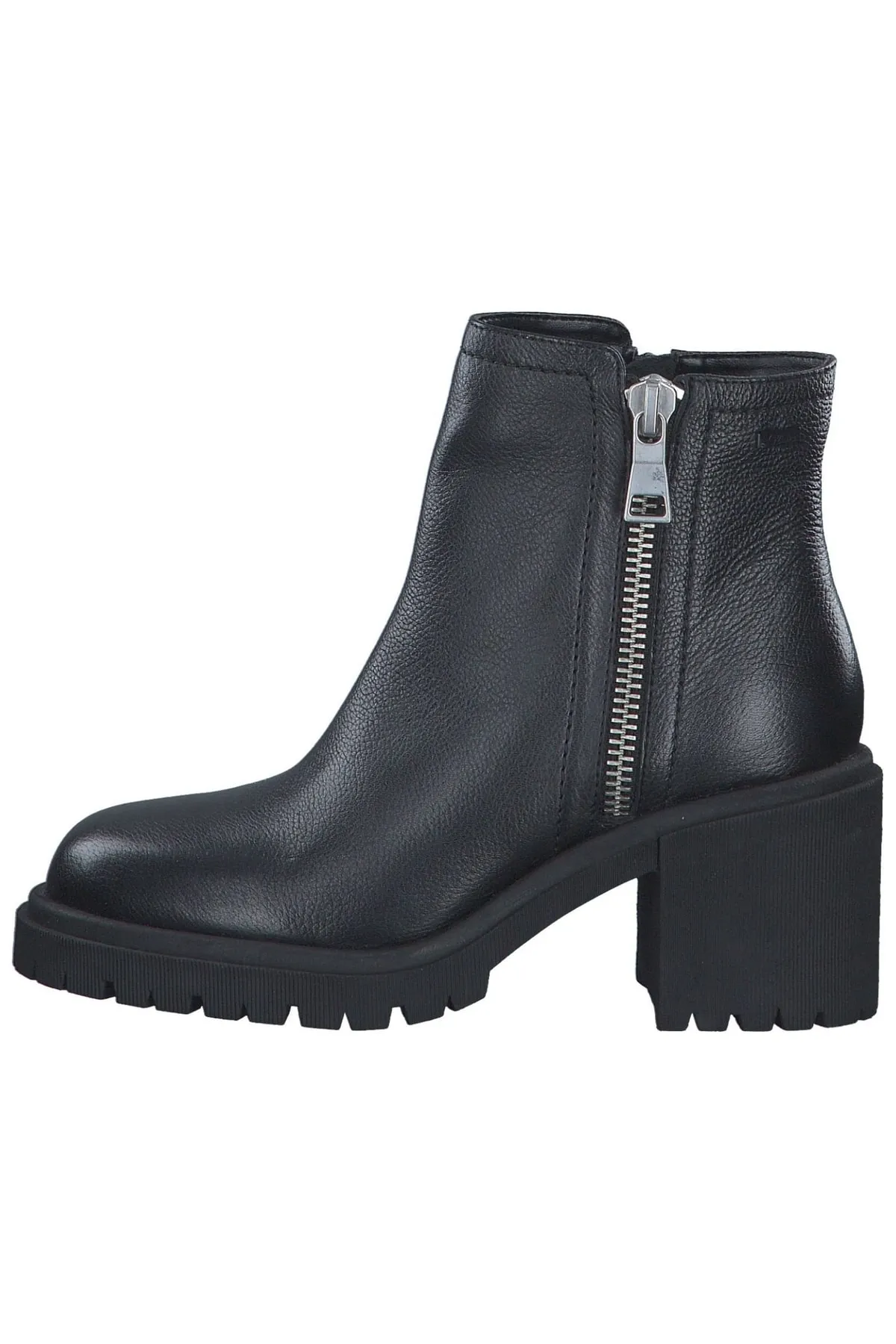 s.Oliver  Stiefelette - Schwarz - Blockabsatz