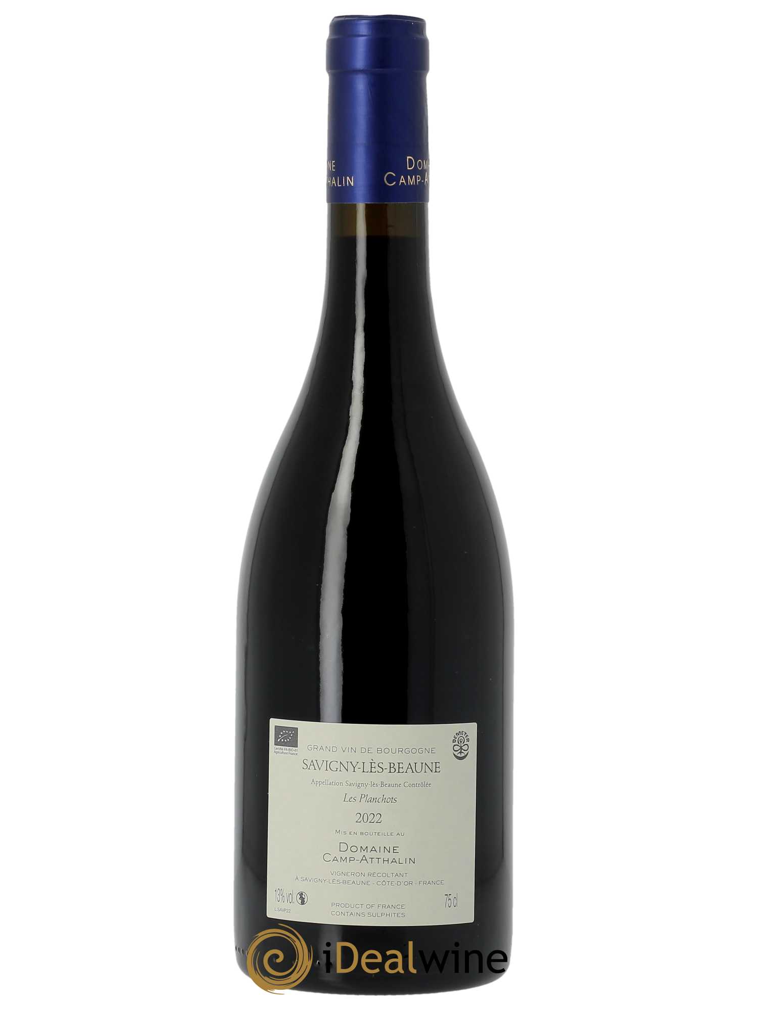 Savigny-lès-Beaune Les Planchots Camp-Atthalin (Domaine)  2022 - Lot de 1 Bouteille