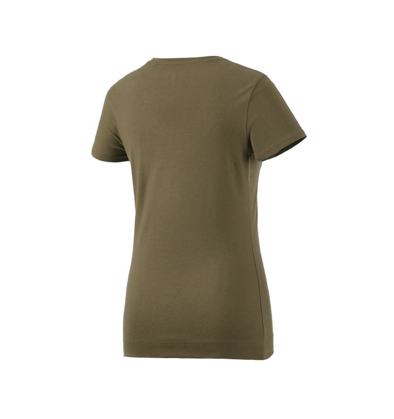 e.s. T-Shirt cotton stretch, Damen