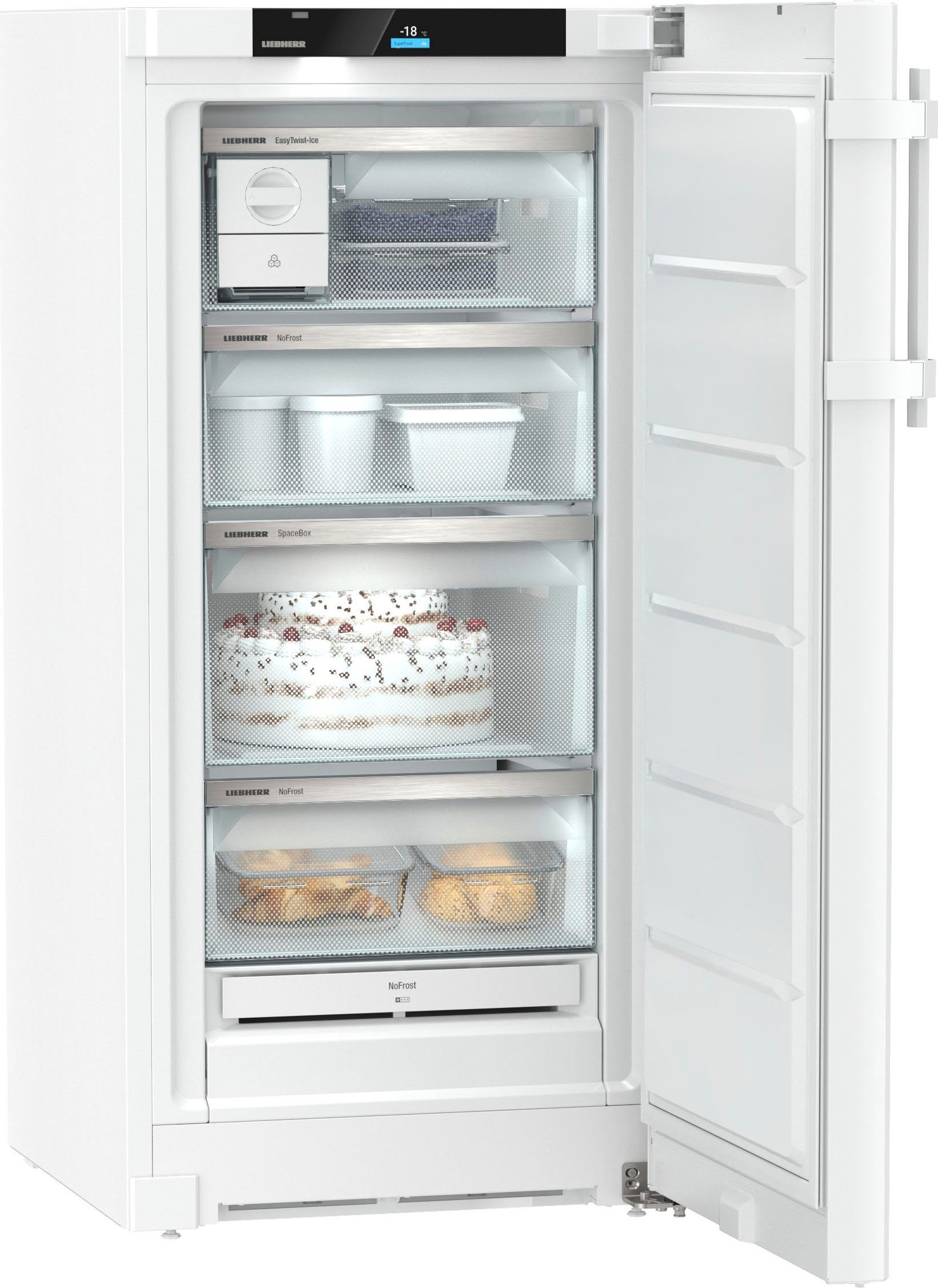 Liebherr Gefrierschrank FNd 4254, 125,5 cm hoch, 59,7 cm breit