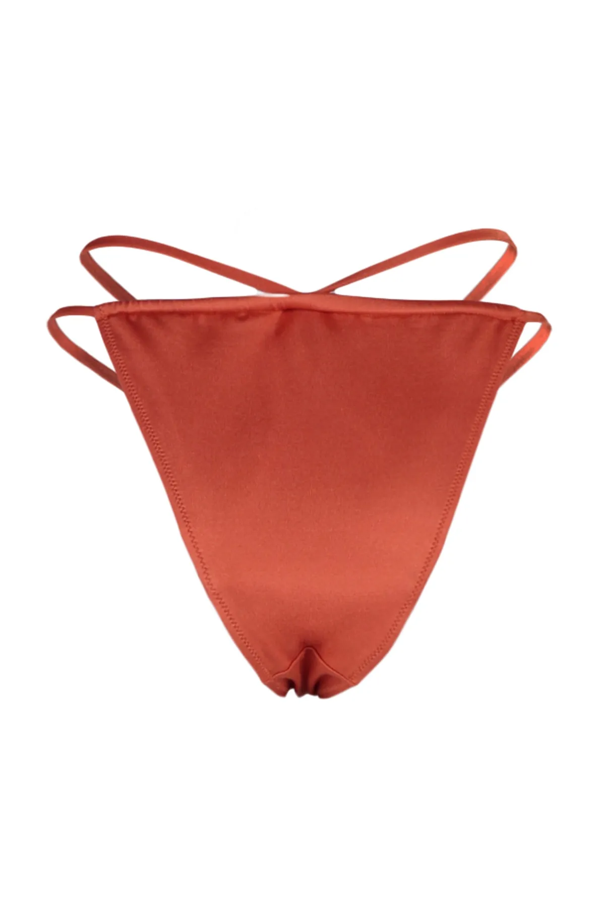 Trendyol Collection  Zimttunnel-Bikinihose mit hohem Beinausschnitt TBESS22BA0159