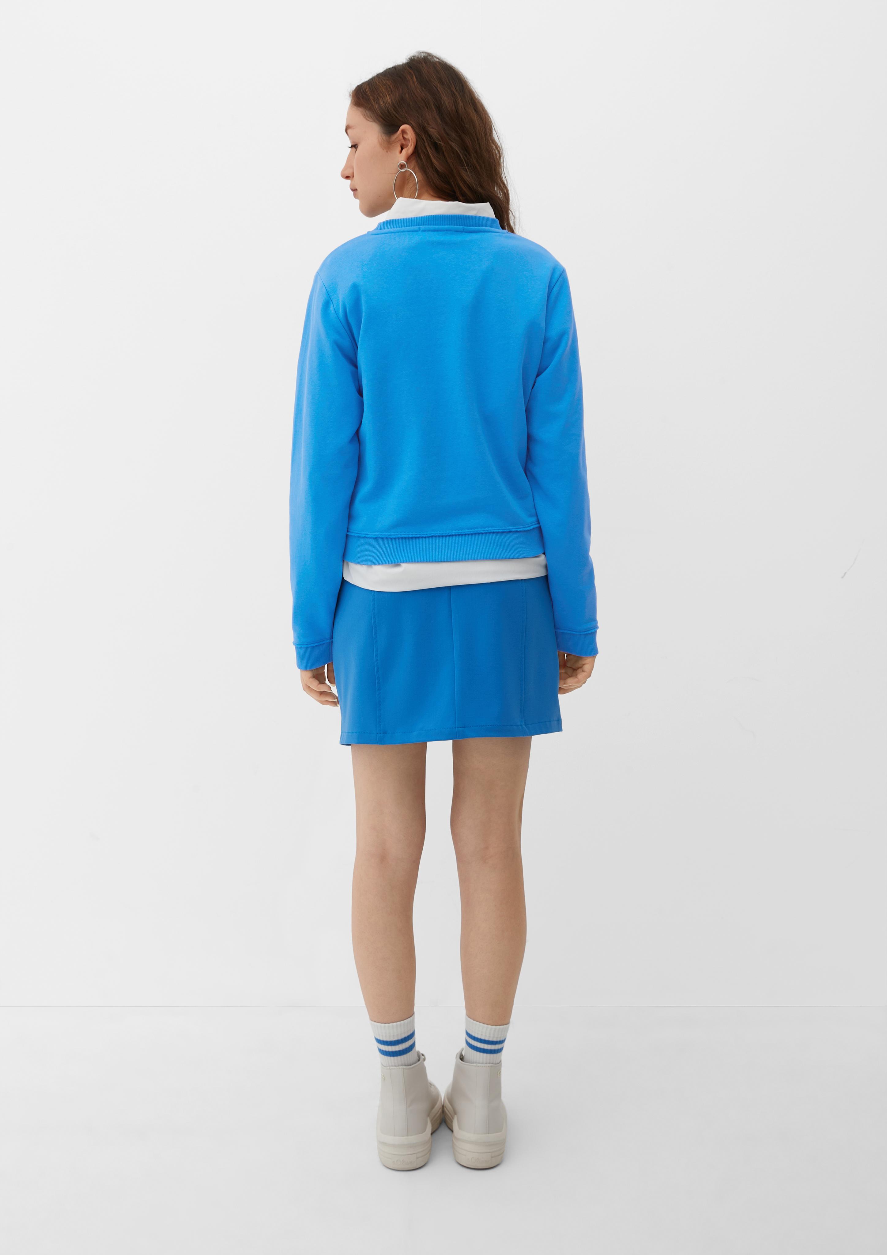 Sweatshirt mit offenem Saum  2127905-5547