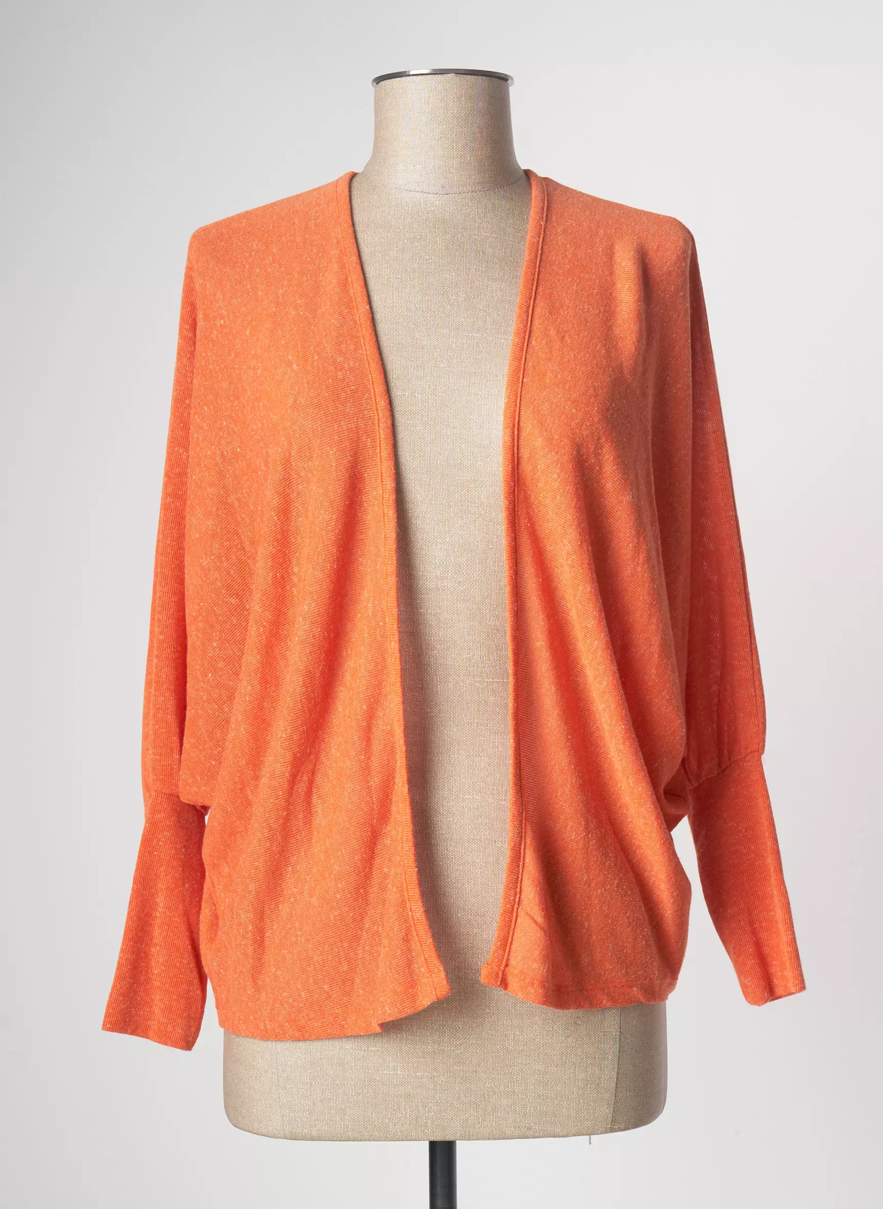 La Petite Robe Cardigans Femme couleur orange