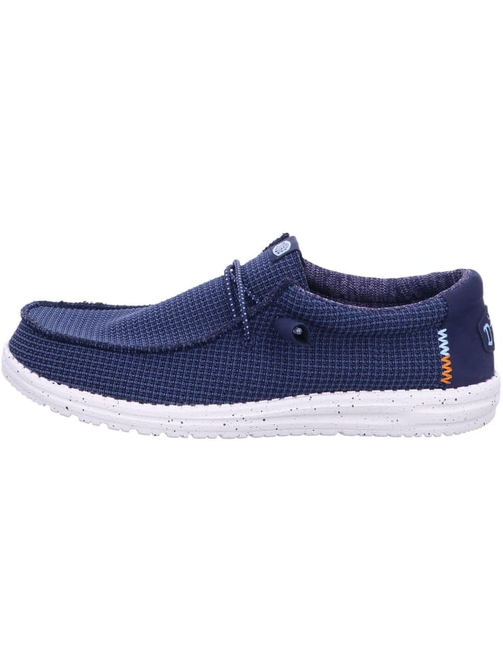 Hey Dude Herren Halbschuhe Wendy Sport in Blau günstig kaufen 48