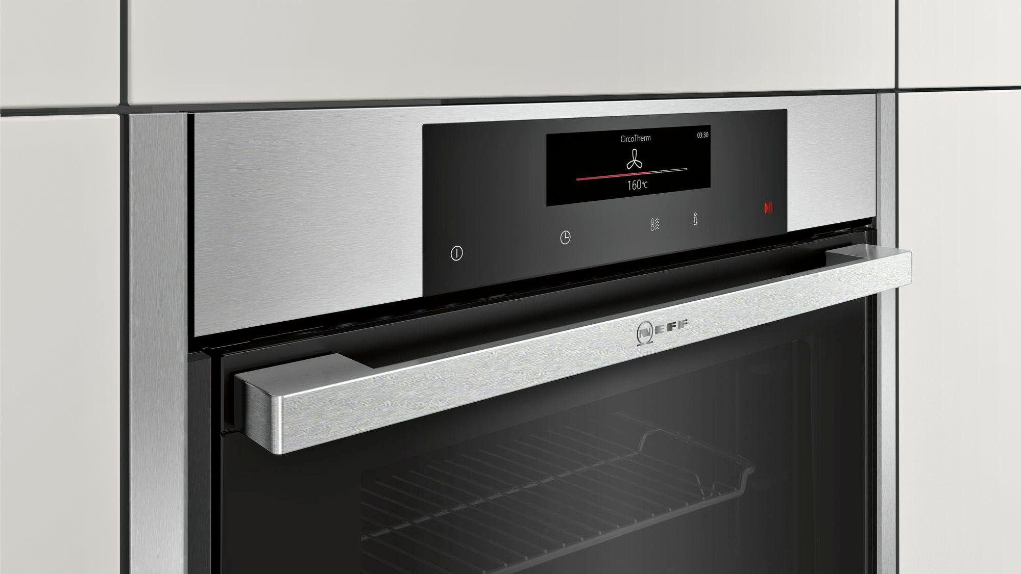 NEFF Pyrolyse Backofen N 90 B56CT64N0, mit Vollauszug, Pyrolyse-Selbstreinigung, mit Slide&Hide®