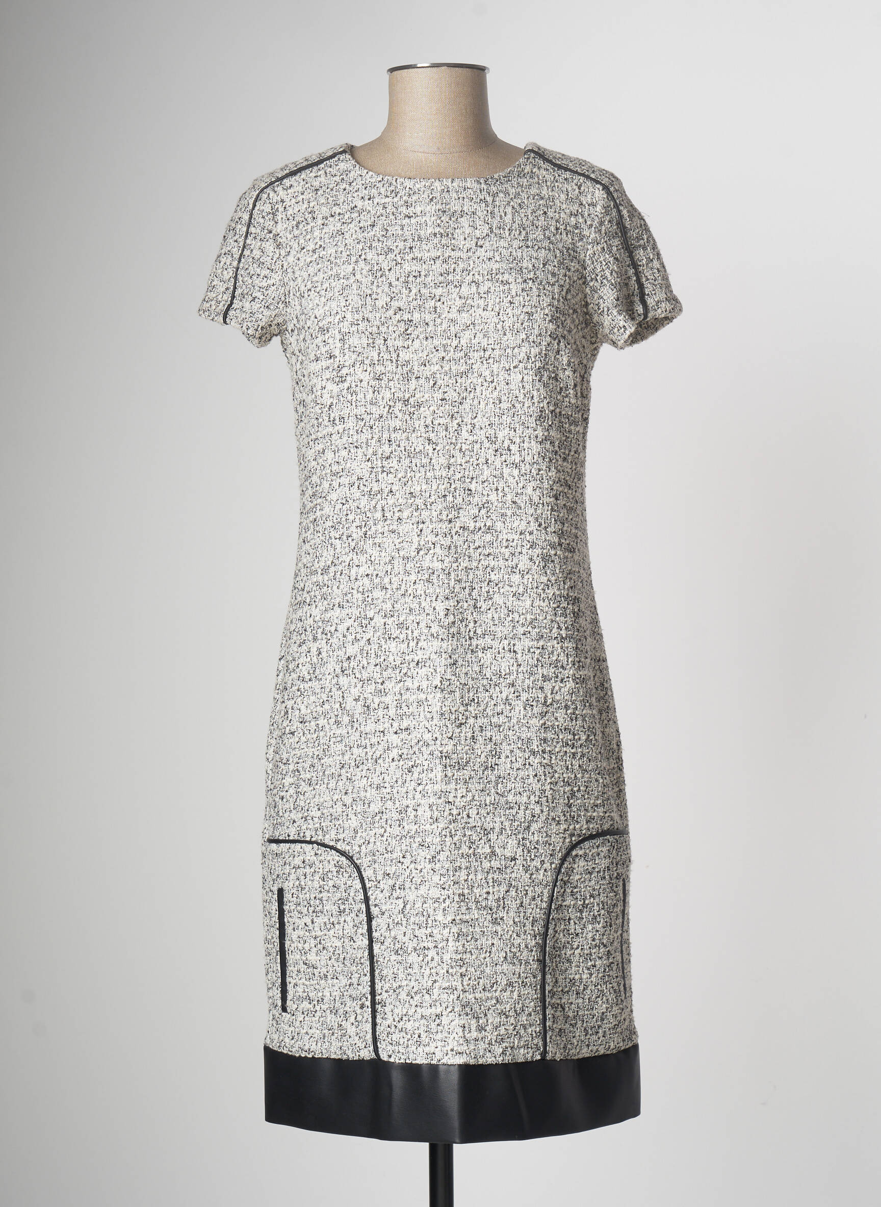 Meri Esca Robes Mi Longues Femme couleur blanc