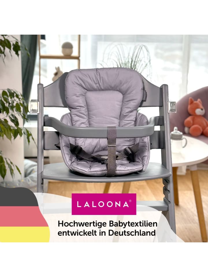 LaLoona Sitzverkleinerer für bebeconfort Timba Hochstuhl - in grau günstig kaufen onesize