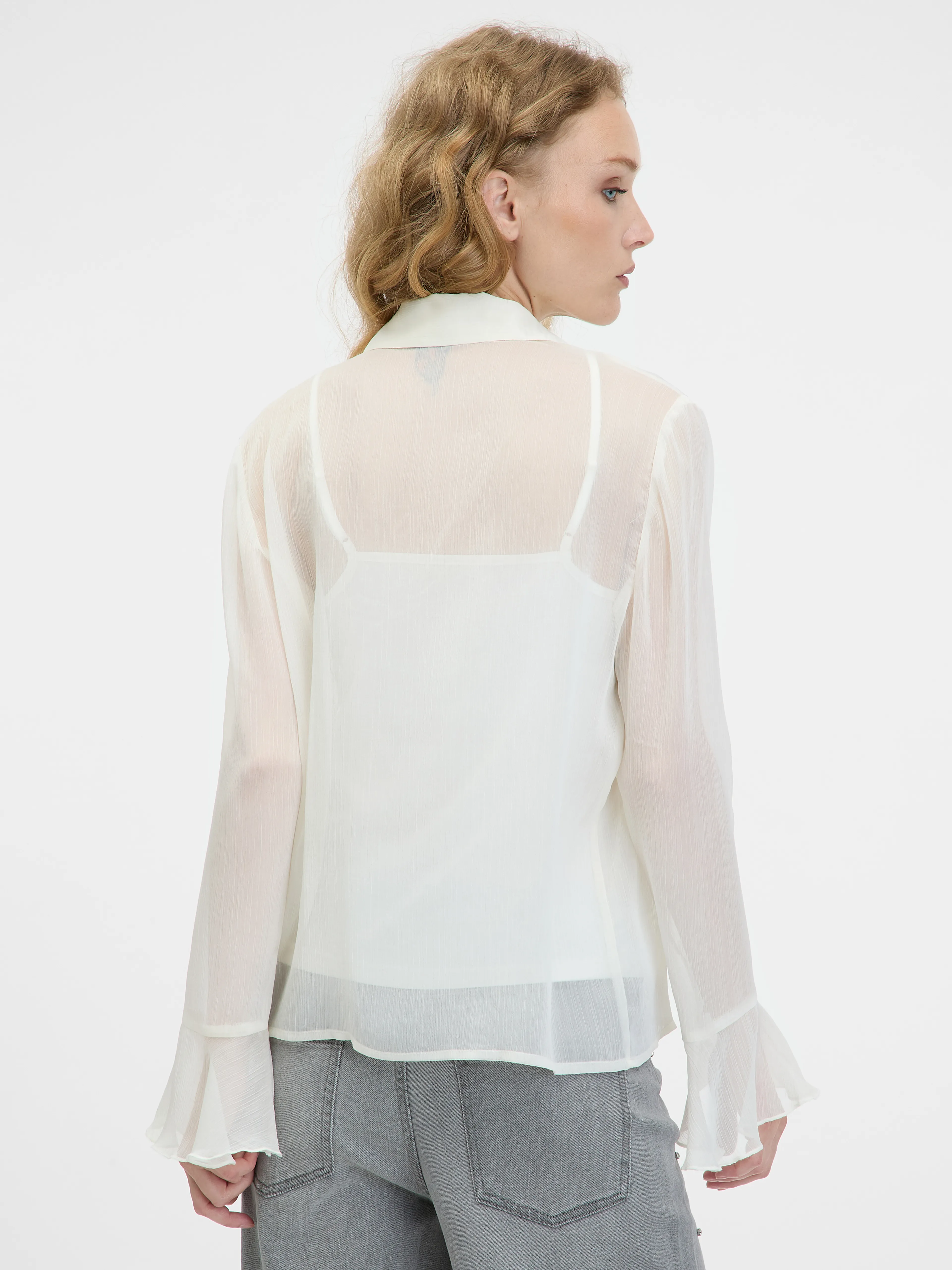 Cremefarbene Bluse ORSAY