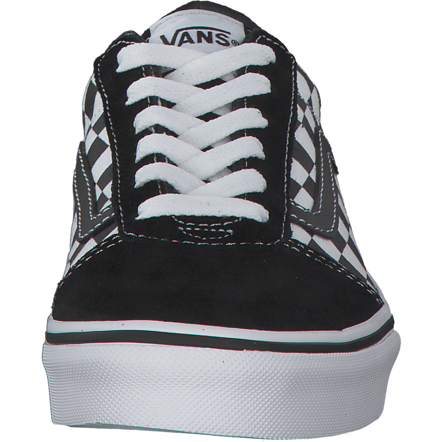 Vans Ward VN0A38J9, Sneakers Low, Kinder, Schwarz (Black/True White)