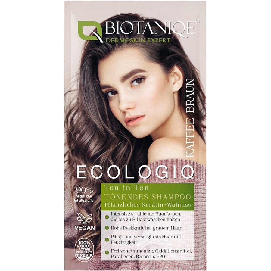 Tönendes Shampoo Kaffee Braun