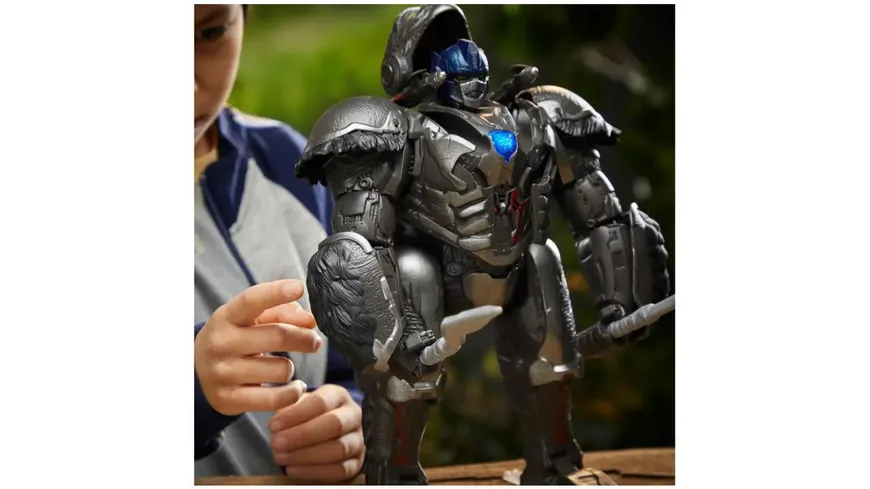 Hasbro - Transformers: Rise of the Beasts Command & Convert Animatronic Optimus Primal Toy (12.5”)