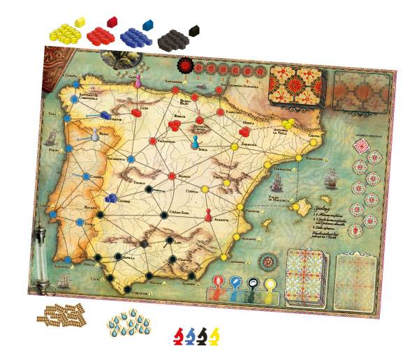 Iberia: Ein Brettspiel mit dem Pandemic-System