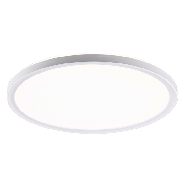 LED-Deckenpanel mit Backlight, rund, weiß