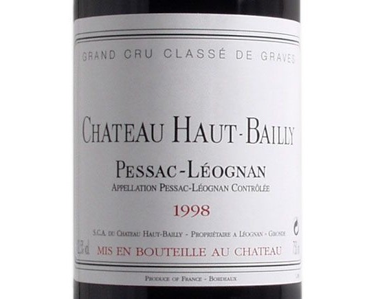 Château Haut-Bailly 1998 Bordeaux Pessac-Léognan