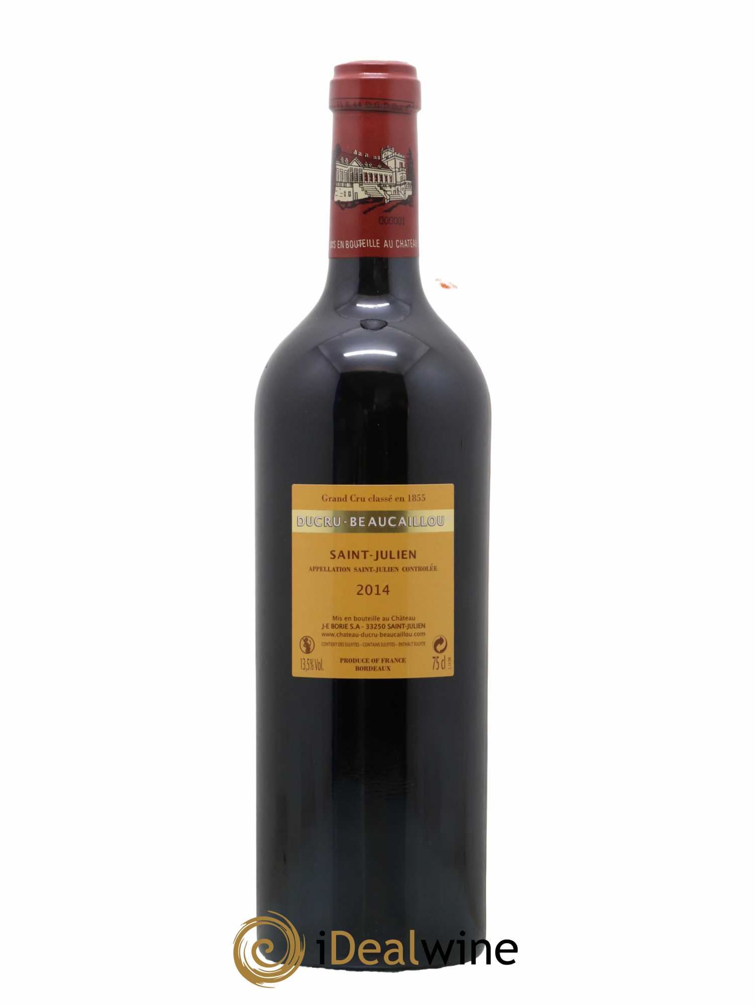 Château Ducru Beaucaillou 2ème Grand Cru Classé  2014 - Lot de 1 Bouteille