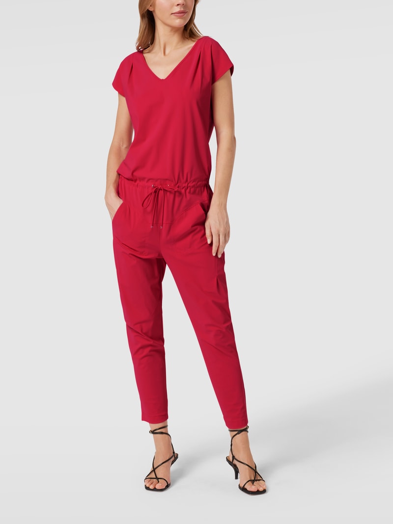 Jumpsuit mit seitlichen Eingrifftaschen Modell GIRA JUMPY in pink