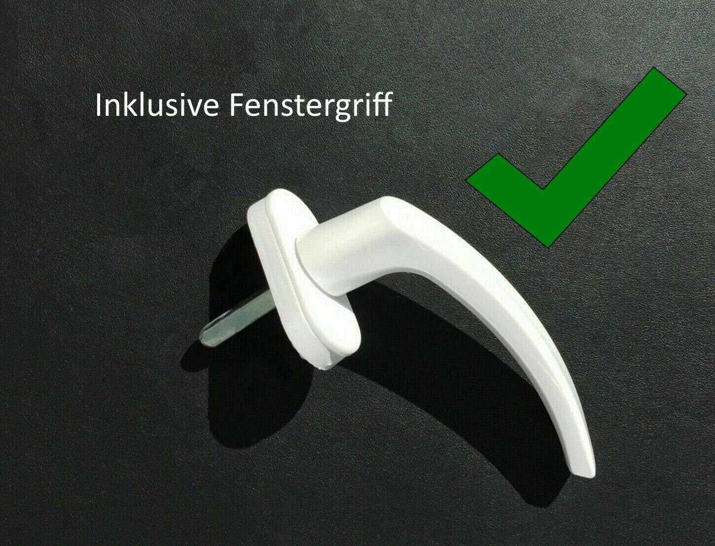 JeCo Fenster Ecoline Kunststofffenster 2-fach Verglasung, weiß, BxH: 500X850 mm, DIN Rechts