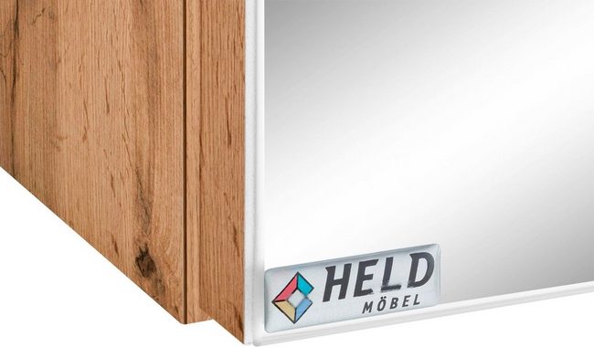 HELD MÖBEL Spiegelschrank Lucca mit LED Beleuchtung