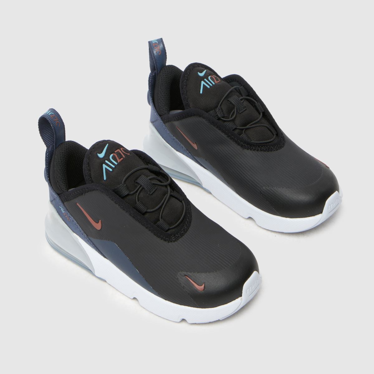 Nike Air Max 270 Sneakers för småbarn, svarta, multifärgade