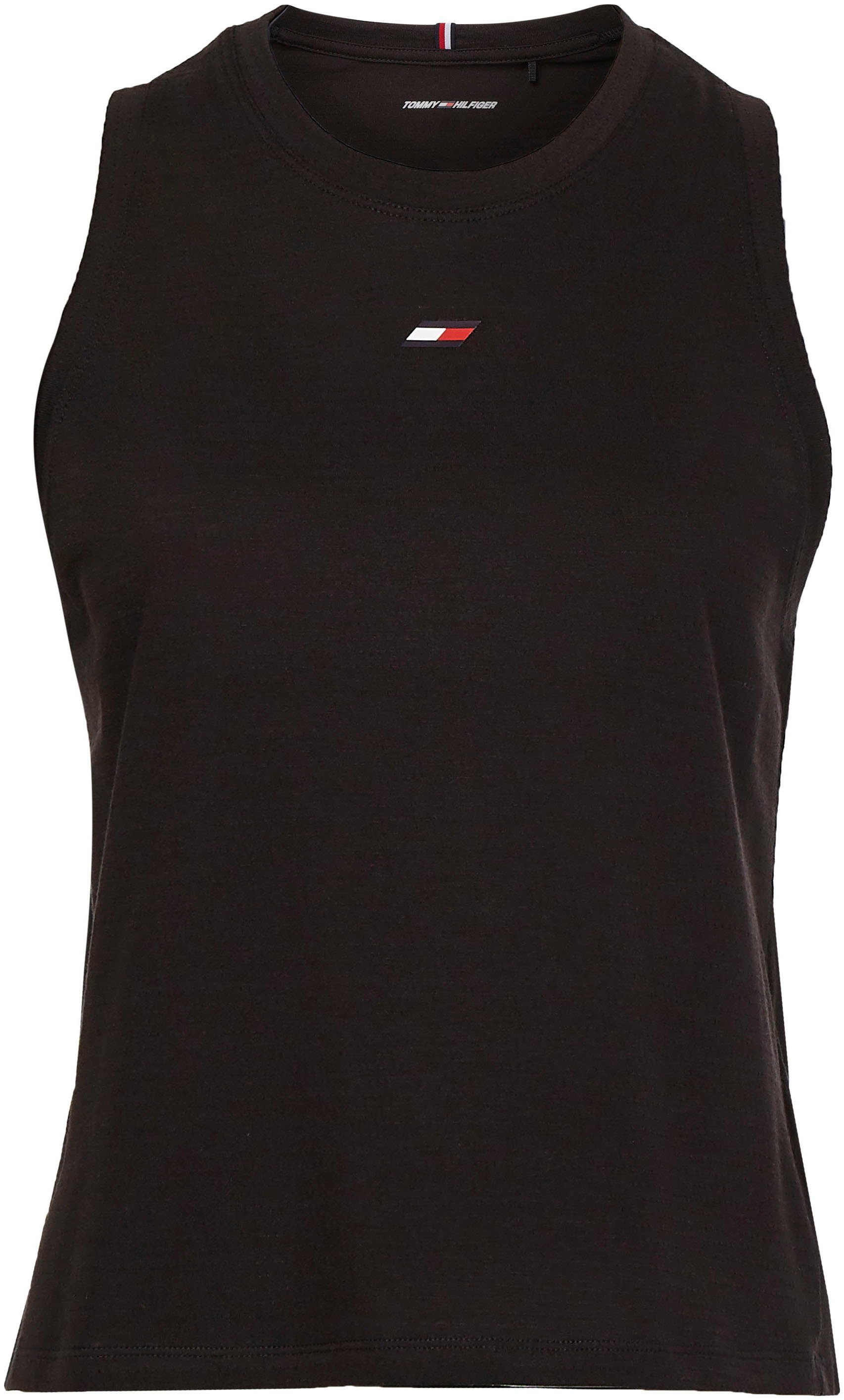 Tommy Hilfiger Sport Sporttop PERFORMANCE MESH RACER TANK mit Tommy Hilfiger Sport Logo-Flag