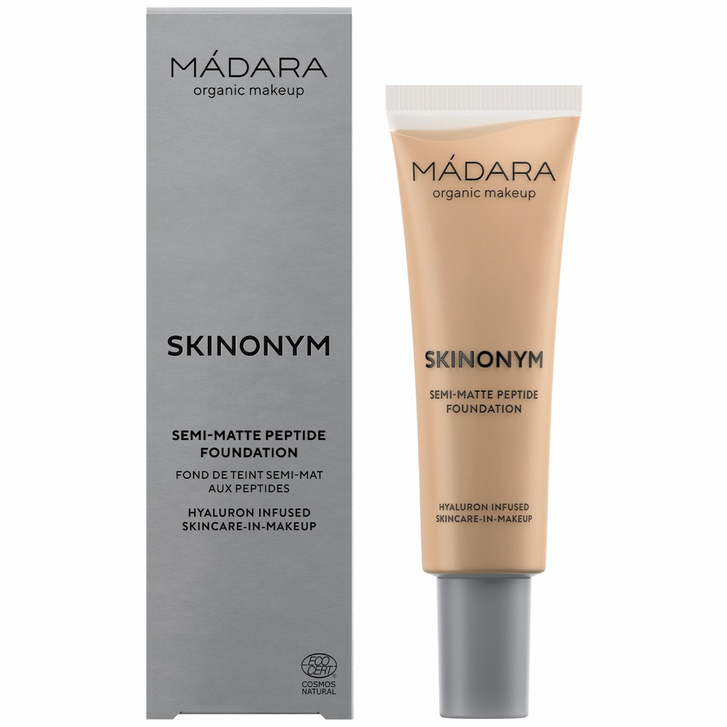 MÁDARA Semi-Matte Peptide Foundation