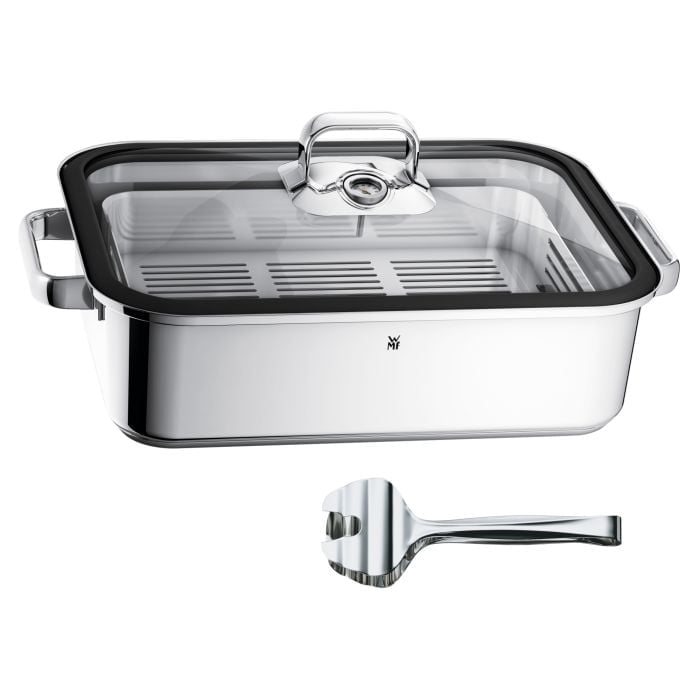 WMF Vitalis Aroma-Dampfgarer 6,5 l mit Spargelzange