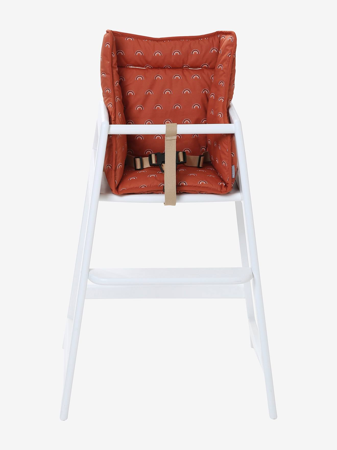 Coussin de chaise haute VERTBAUDET ivoire panda