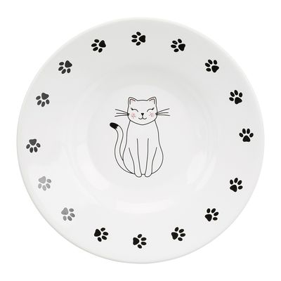 Trixie Keramikteller Katze für kurznasige Rassen